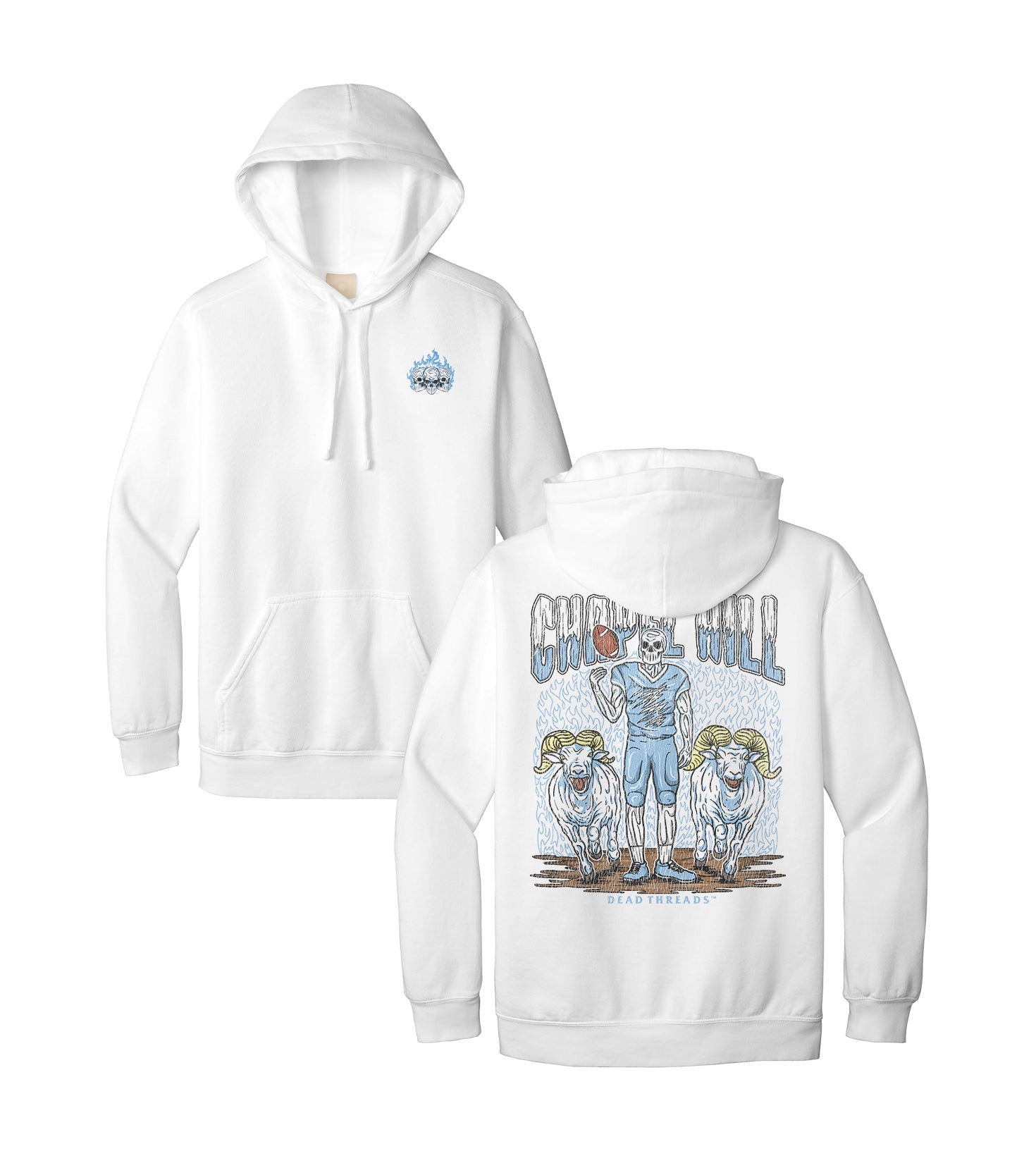 CHAPEL HILL FOOTBALL - HOODIE – Hoodie – Dead Threads Apparel
