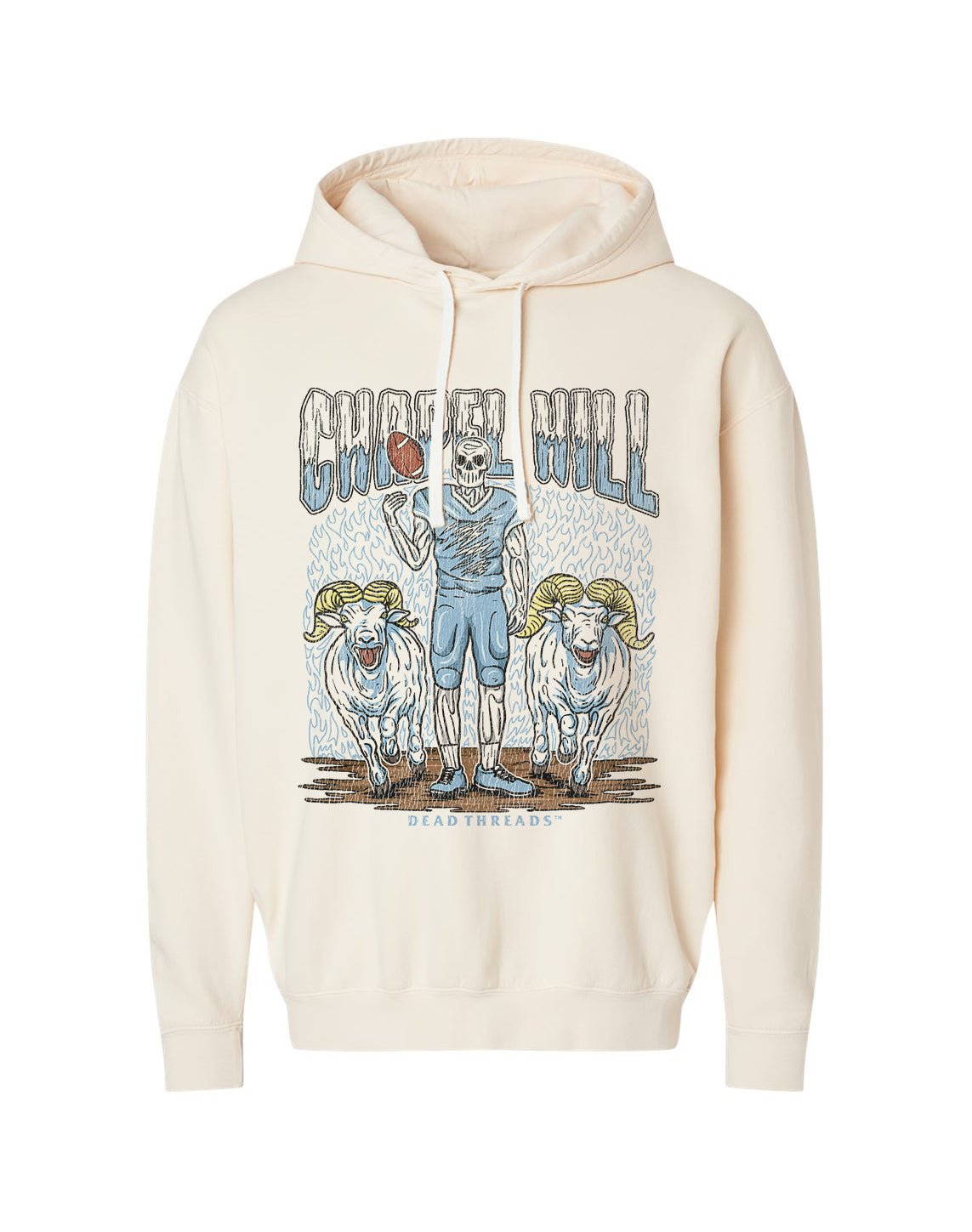 CHAPEL HILL FOOTBALL - LIGHTWEIGHT HOODIE – Lightweight – Dead Threads Apparel