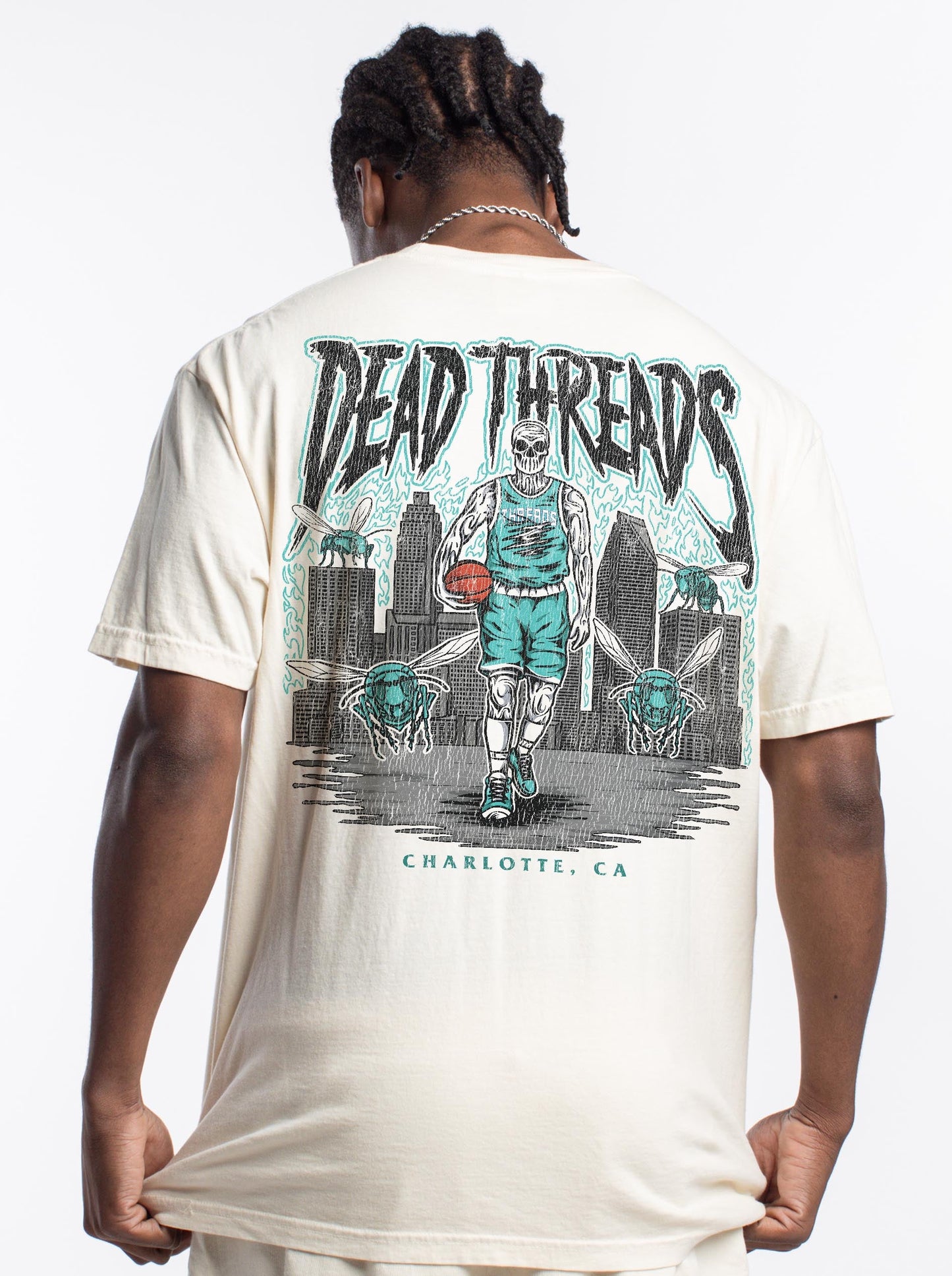 CHARLOTTE BASKETBALL - “DT ESSENTIAL" PREMIUM T-SHIRT – T-Shirt – Dead Threads Apparel