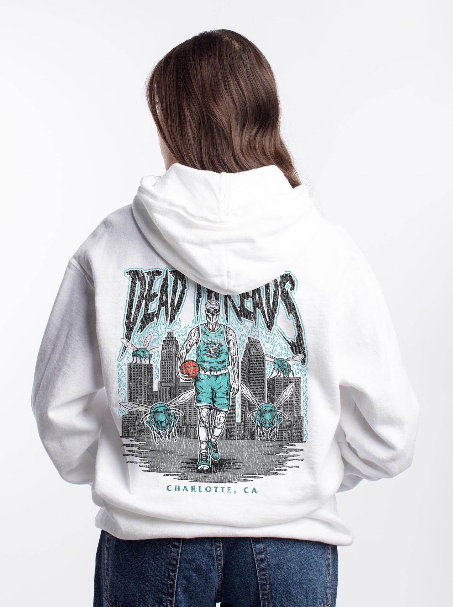 CHARLOTTE BASKETBALL - HOODIE – Hoodie – Dead Threads Apparel