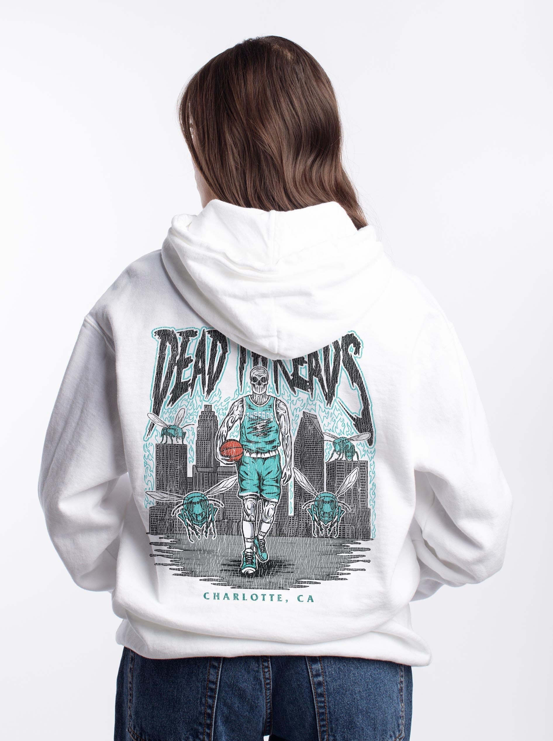 CHARLOTTE BASKETBALL - HOODIE – Hoodie – Dead Threads Apparel