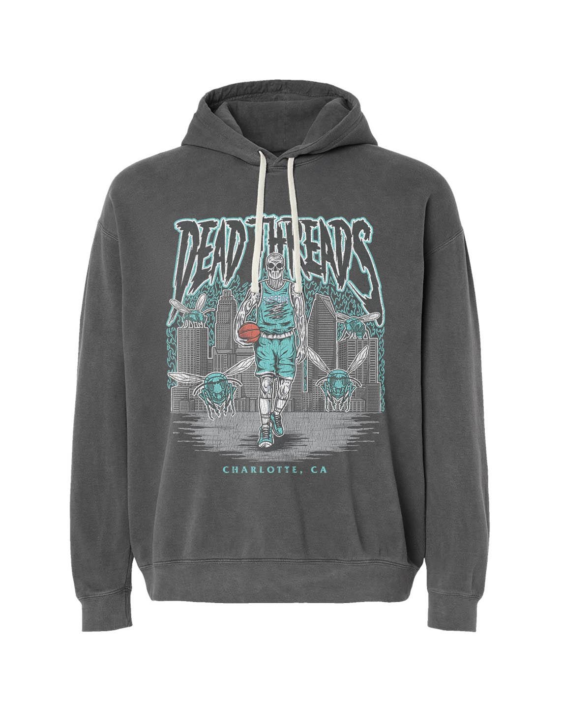 CHARLOTTE BASKETBALL - LIGHTWEIGHT HOODIE – Lightweight – Dead Threads Apparel