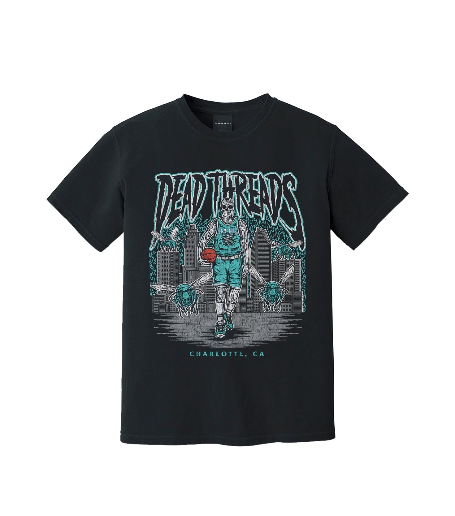 CHARLOTTE BASKETBALL – T-Shirt – Dead Threads Apparel