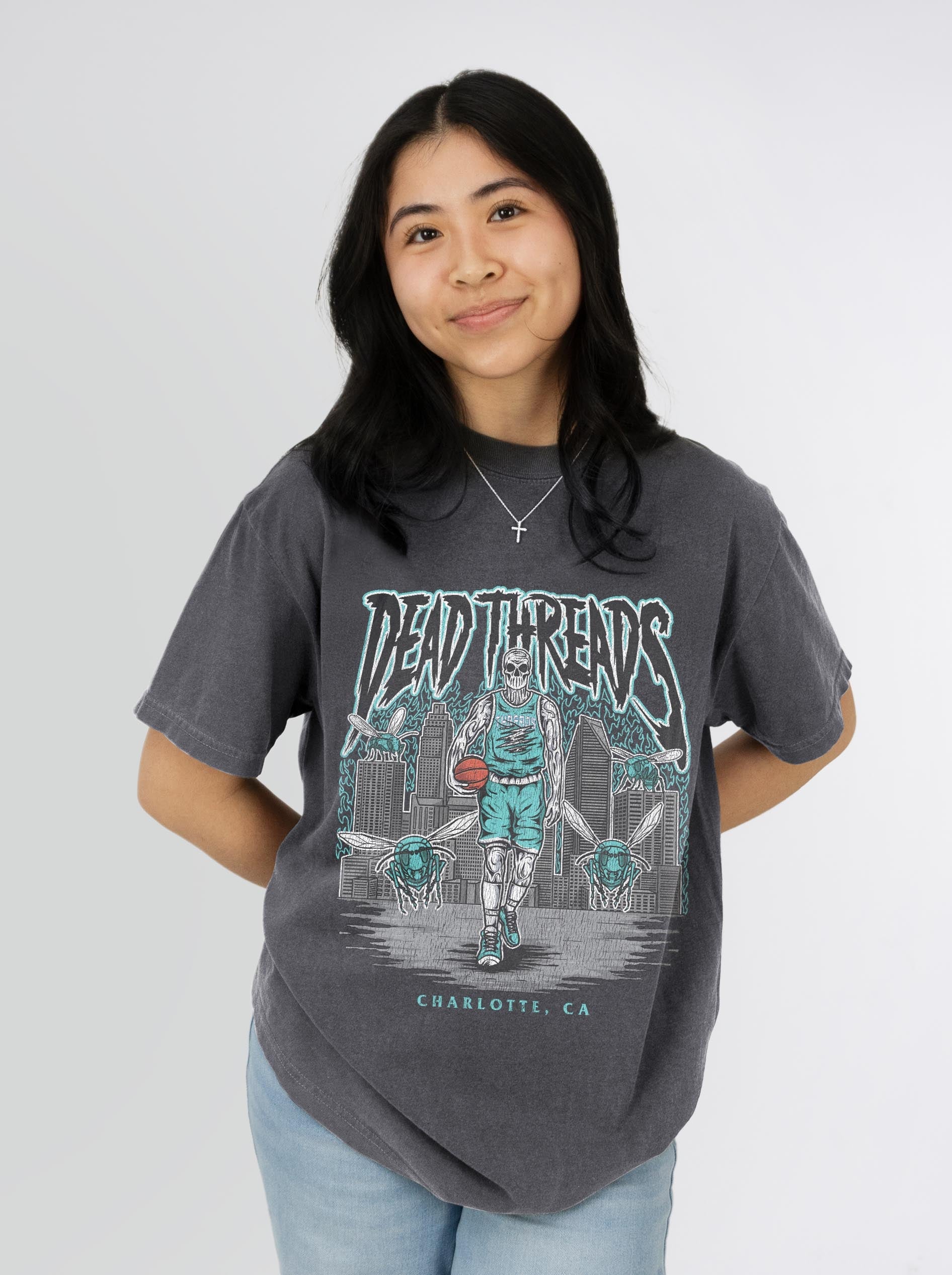 CHARLOTTE BASKETBALL – T-Shirt – Dead Threads Apparel