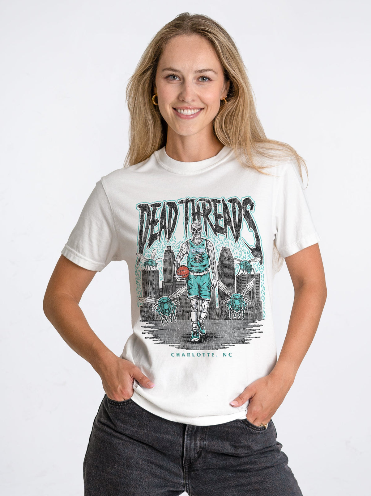 CHARLOTTE BASKETBALL – T-Shirt – Dead Threads Apparel