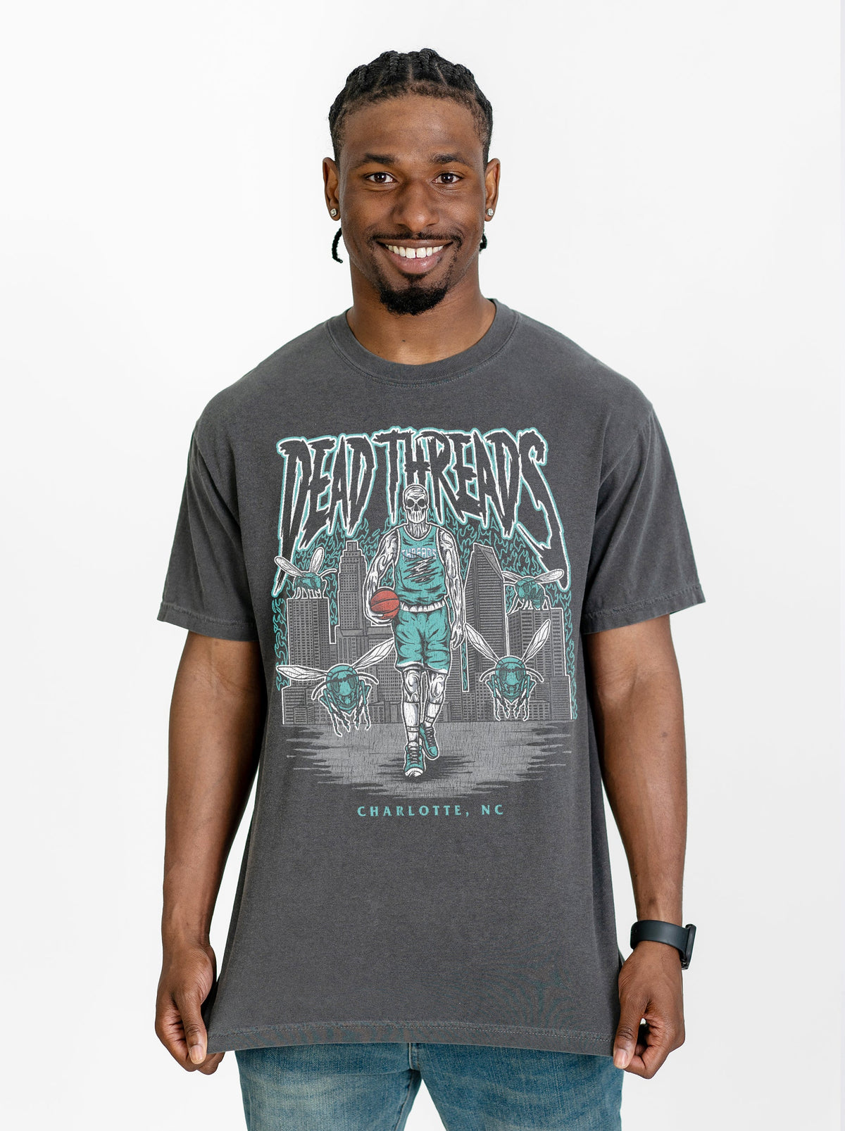 CHARLOTTE BASKETBALL – T-Shirt – Dead Threads Apparel