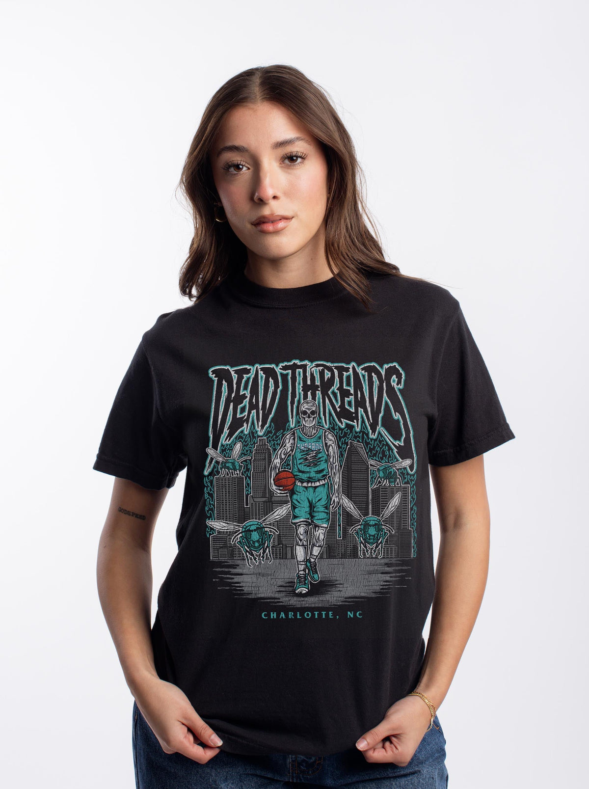 CHARLOTTE BASKETBALL – T-Shirt – Dead Threads Apparel