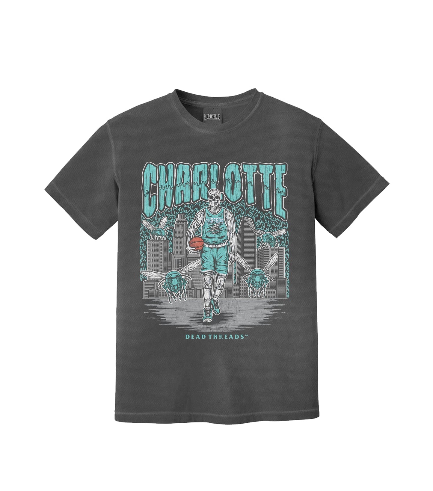 CHARLOTTE BASKETBALL – T-Shirt – Dead Threads Apparel