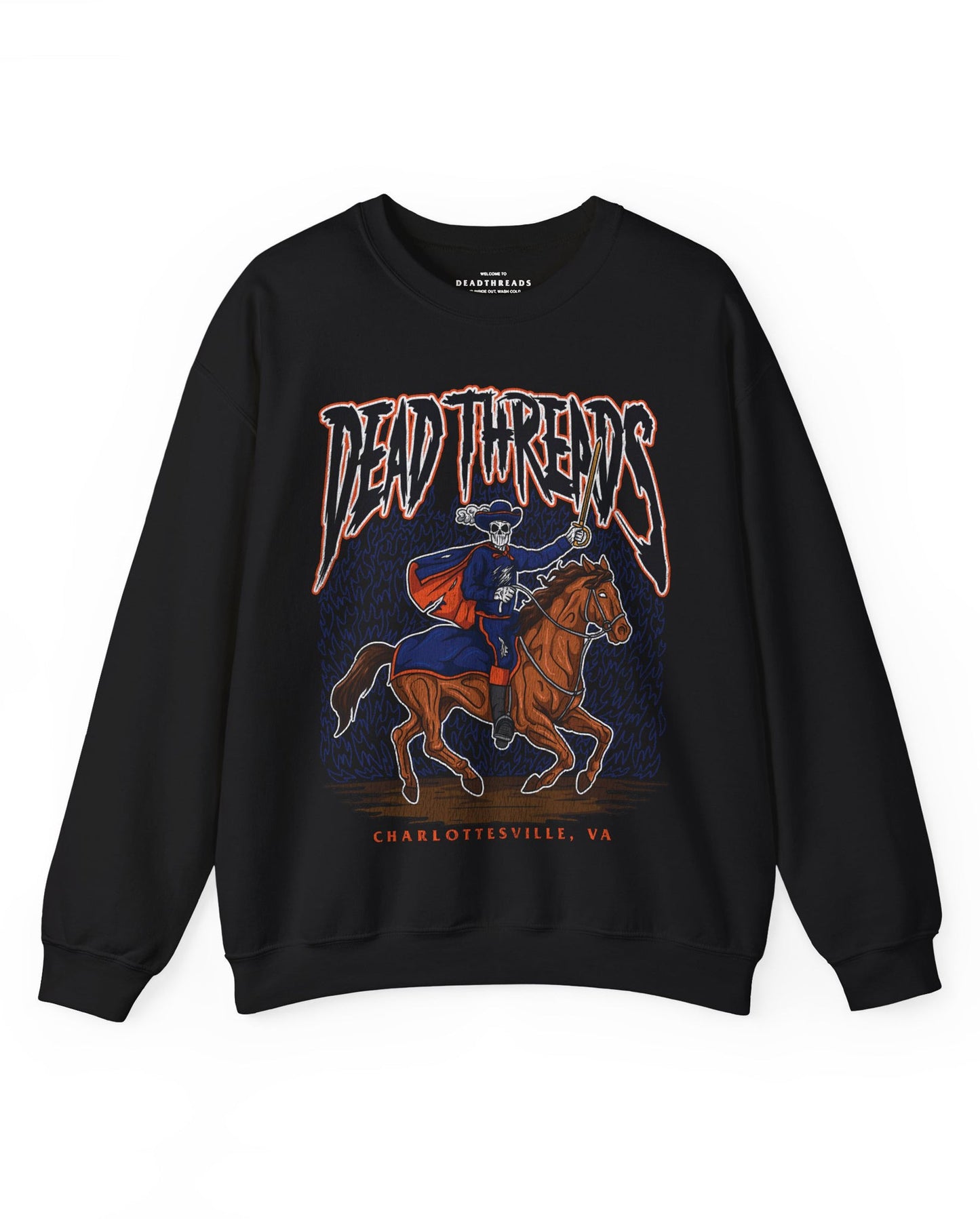 CHARLOTTESVILLE - CREWNECK SWEATSHIRT – Sweatshirt – Dead Threads Apparel
