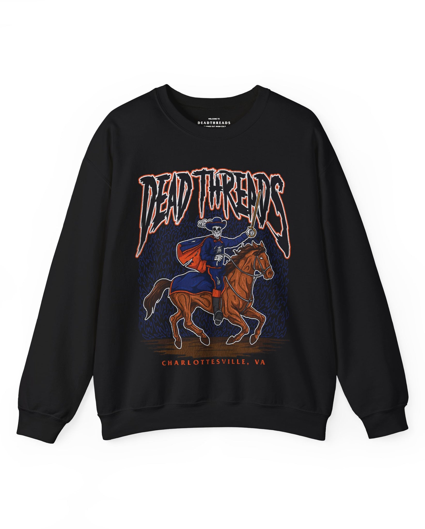 CHARLOTTESVILLE - CREWNECK SWEATSHIRT – Sweatshirt – Dead Threads Apparel