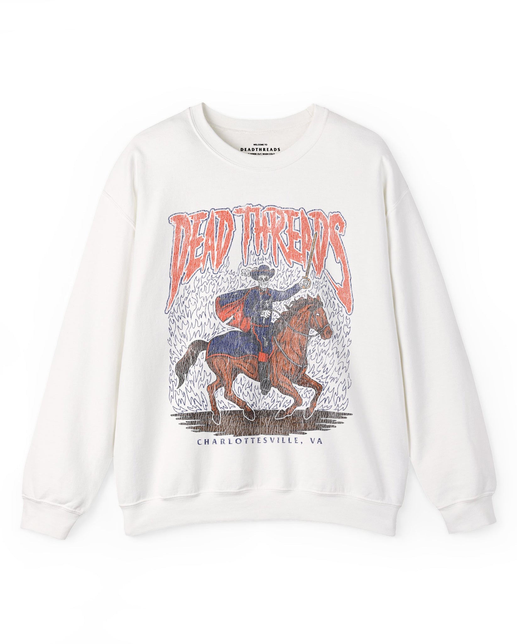 CHARLOTTESVILLE - CREWNECK SWEATSHIRT – Sweatshirt – Dead Threads Apparel