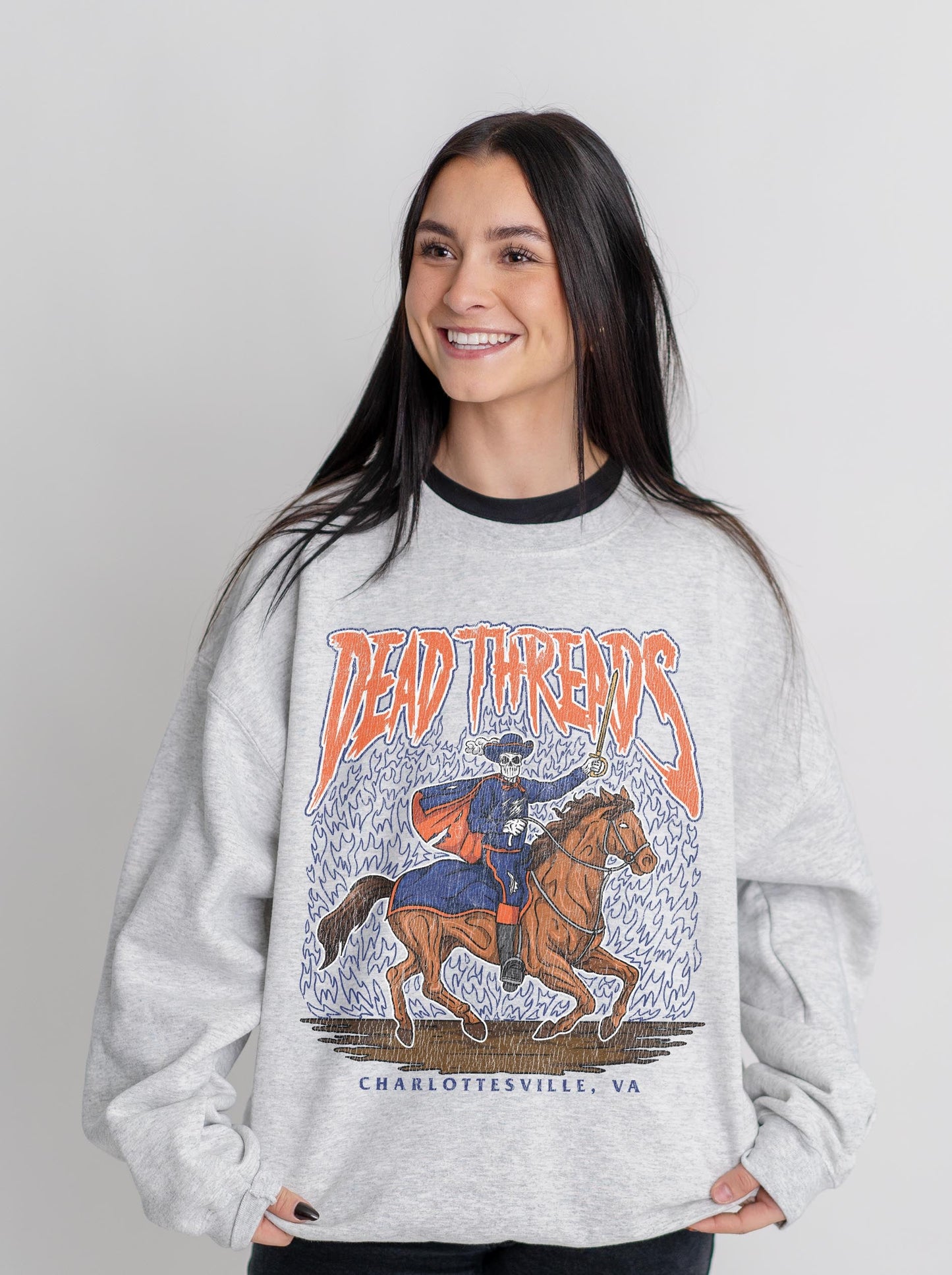 CHARLOTTESVILLE - CREWNECK SWEATSHIRT – Sweatshirt – Dead Threads Apparel