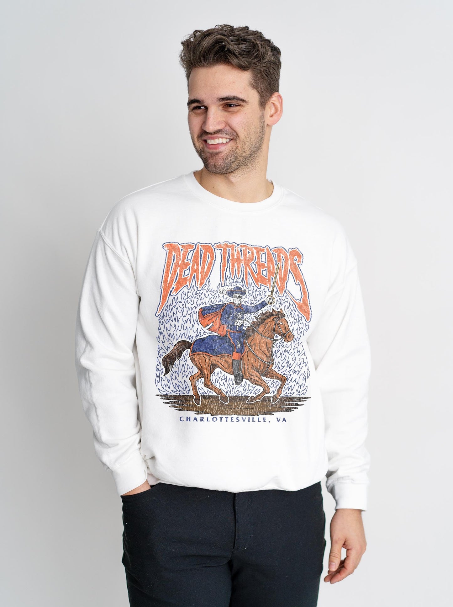CHARLOTTESVILLE - CREWNECK SWEATSHIRT – Sweatshirt – Dead Threads Apparel