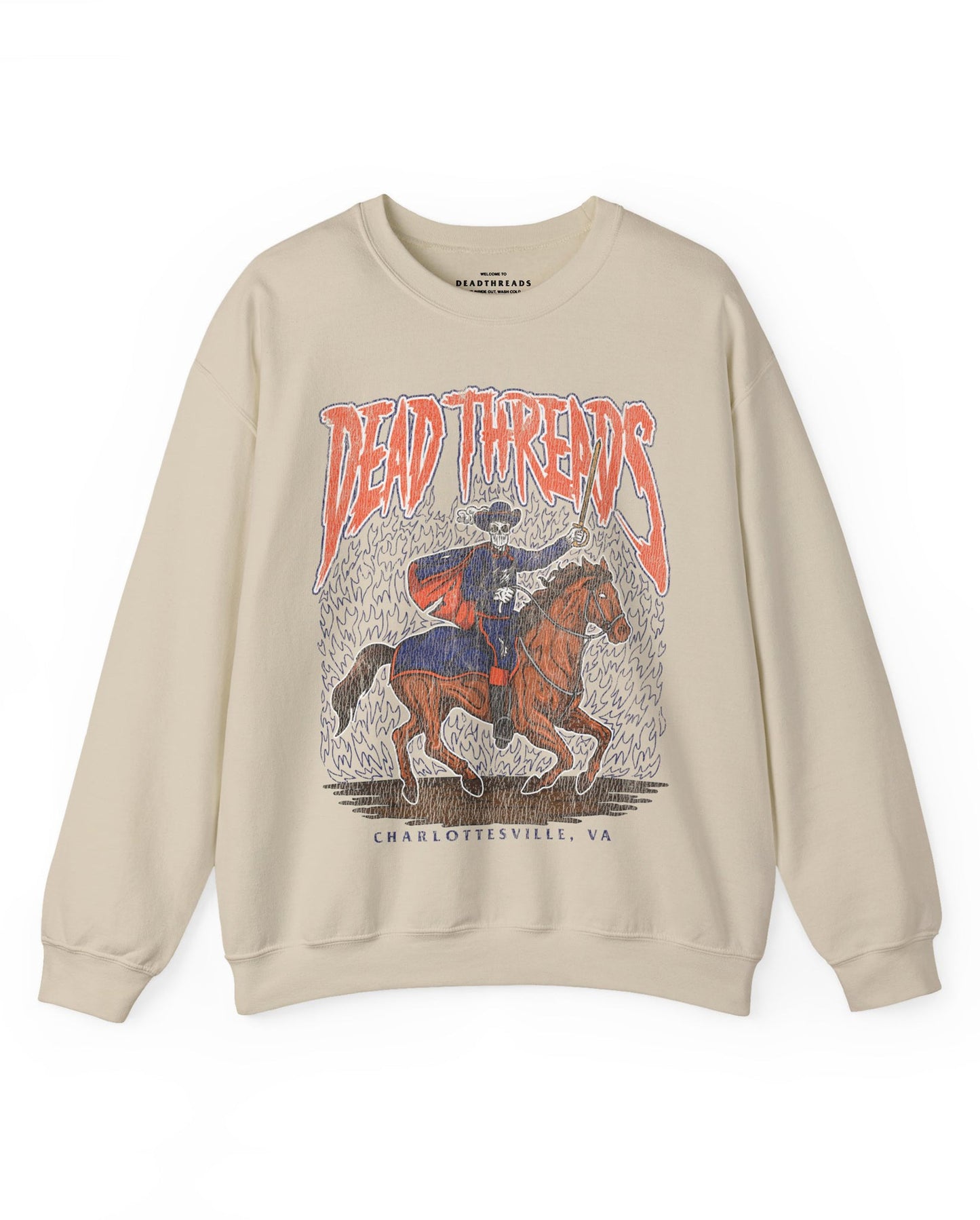 CHARLOTTESVILLE - CREWNECK SWEATSHIRT – Sweatshirt – Dead Threads Apparel