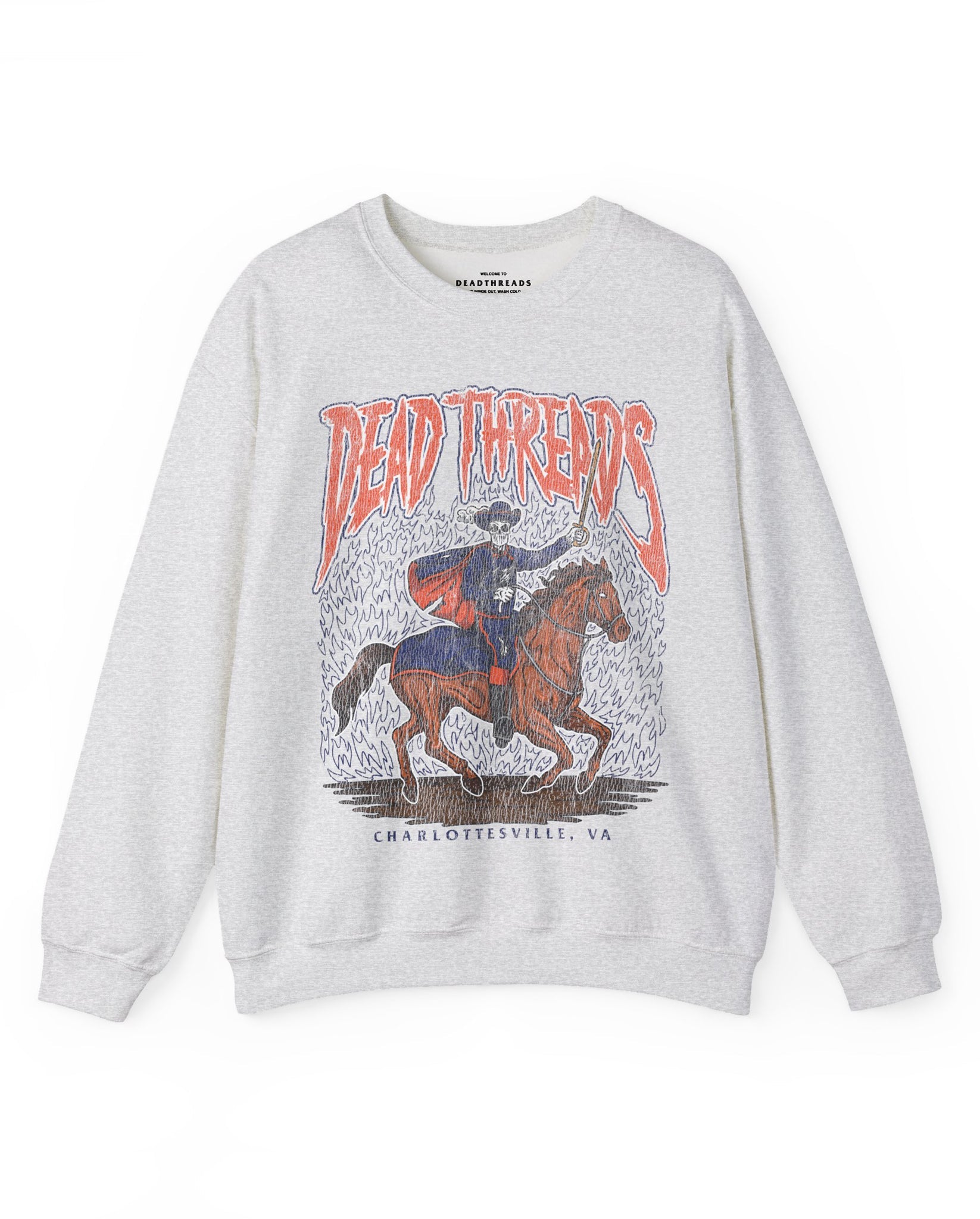 CHARLOTTESVILLE - CREWNECK SWEATSHIRT – Sweatshirt – Dead Threads Apparel