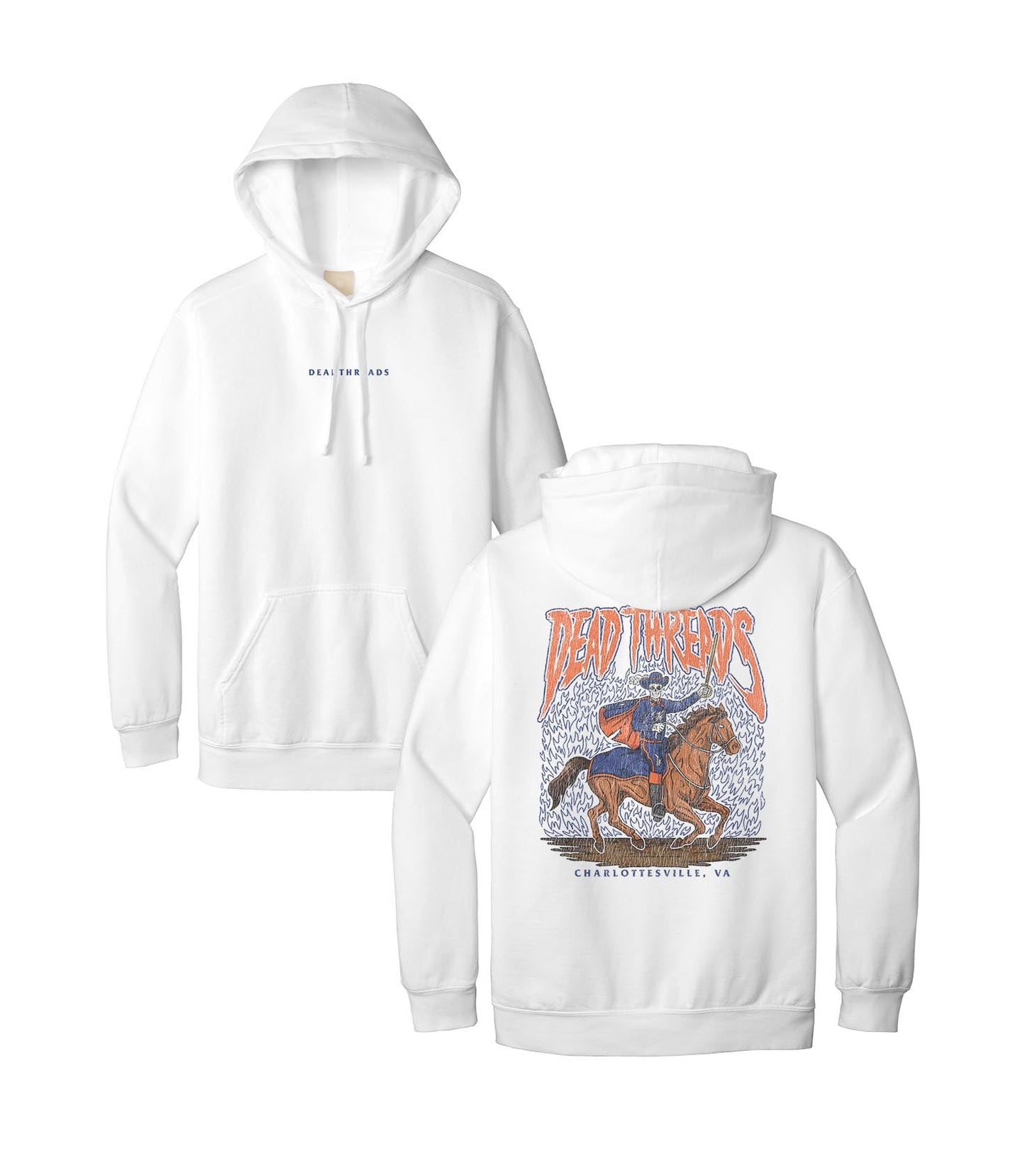 CHARLOTTESVILLE - “DT ESSENTIAL" HOODIE – Hoodie – Dead Threads Apparel