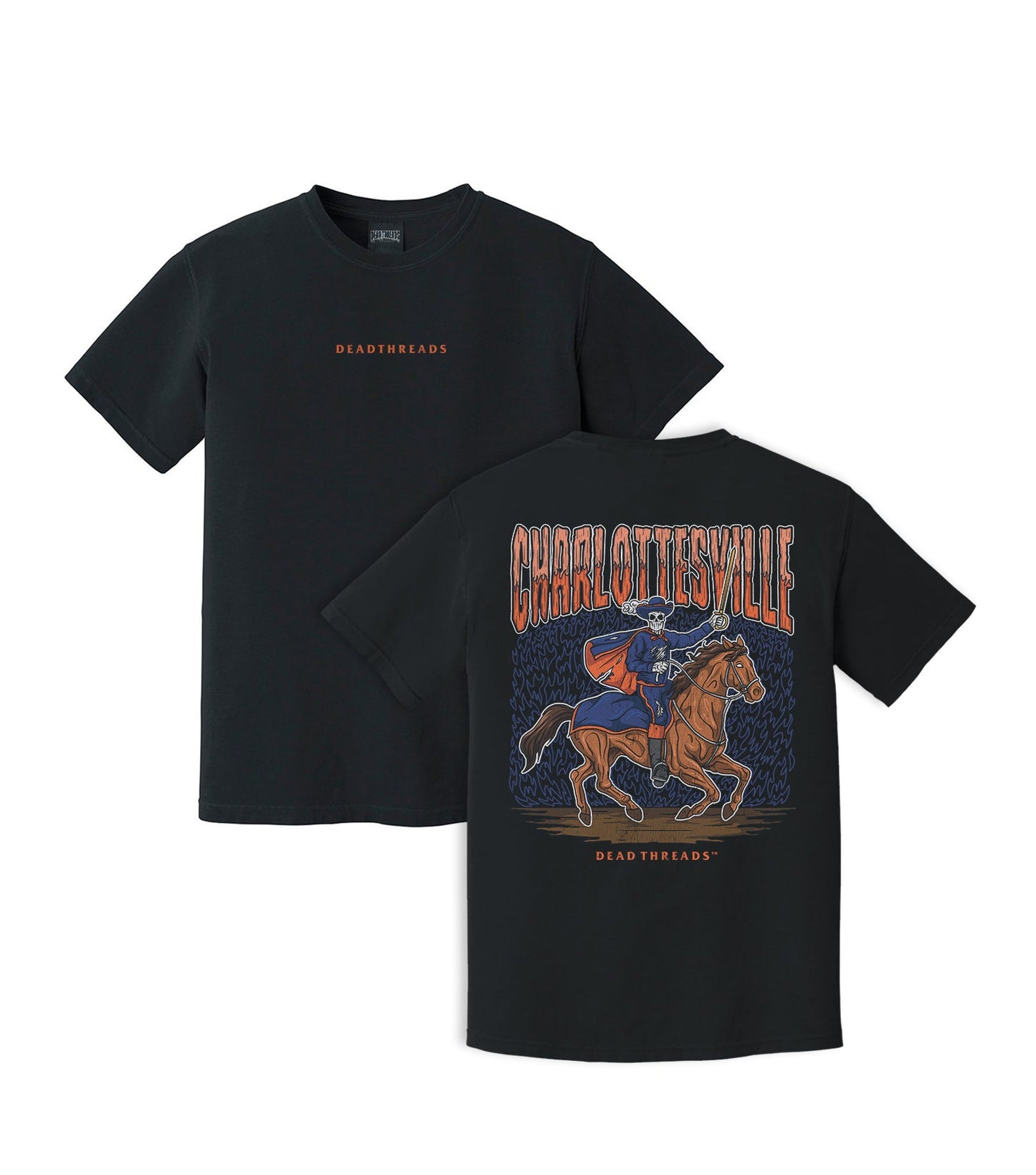 CHARLOTTESVILLE - “DT ESSENTIAL" PREMIUM T - SHIRT – T-Shirt – Dead Threads Apparel