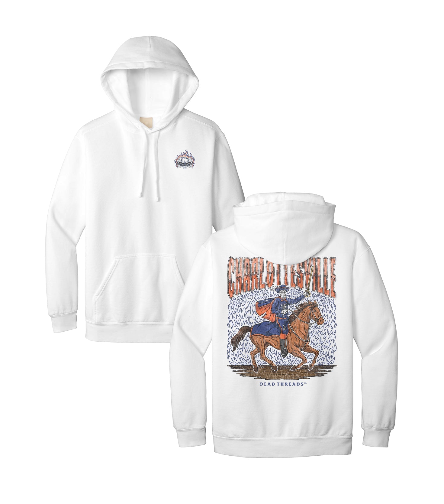 CHARLOTTESVILLE - HOODIE – Hoodie – Dead Threads Apparel