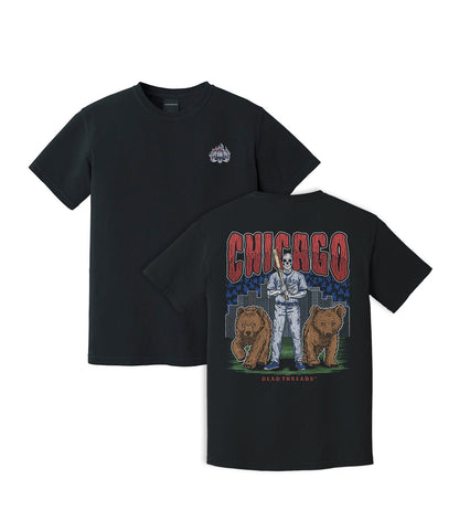 CHICAGO BASEBALL - "3 SKULL" PREMIUM SHIRT – T-Shirt – Dead Threads Apparel