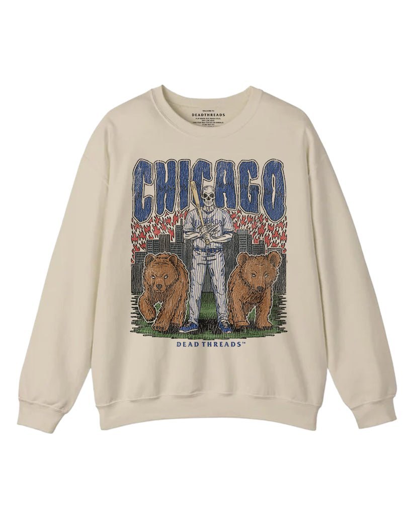 CHICAGO BASEBALL CREWNECK SWEATSHIRT – Sweatshirt – Dead Threads Apparel