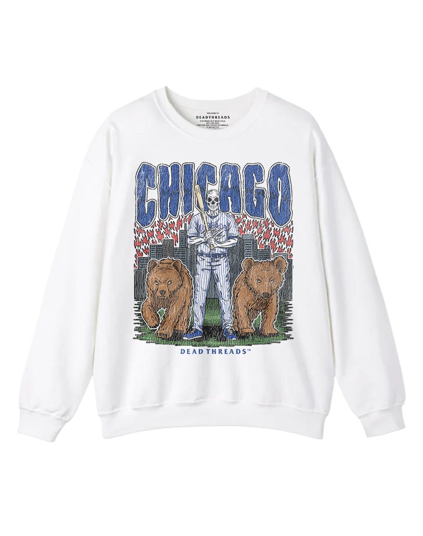 CHICAGO BASEBALL CREWNECK SWEATSHIRT – Sweatshirt – Dead Threads Apparel