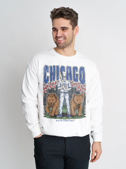 CHICAGO BASEBALL CREWNECK SWEATSHIRT – Sweatshirt – Dead Threads Apparel