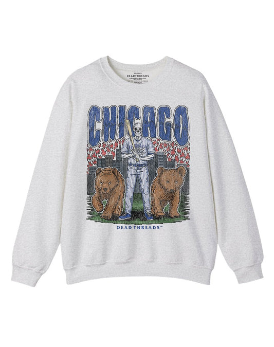 CHICAGO BASEBALL CREWNECK SWEATSHIRT – Sweatshirt – Dead Threads Apparel