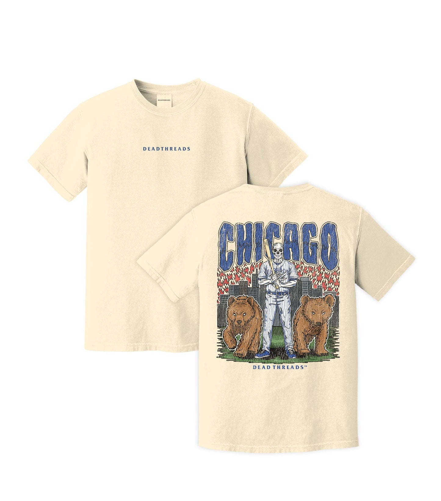CHICAGO BASEBALL - “DT ESSENTIAL" PREMIUM T - SHIRT – T-Shirt – Dead Threads Apparel