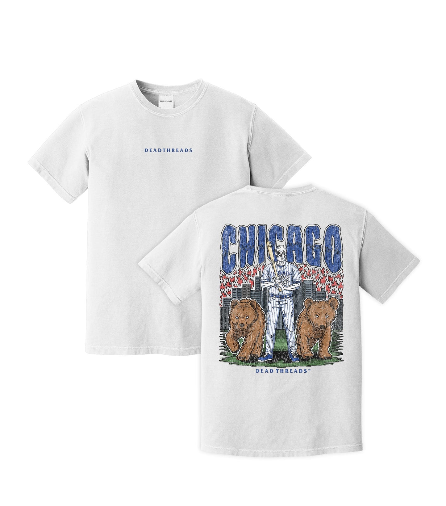 CHICAGO BASEBALL - “DT ESSENTIAL" PREMIUM T - SHIRT – T-Shirt – Dead Threads Apparel