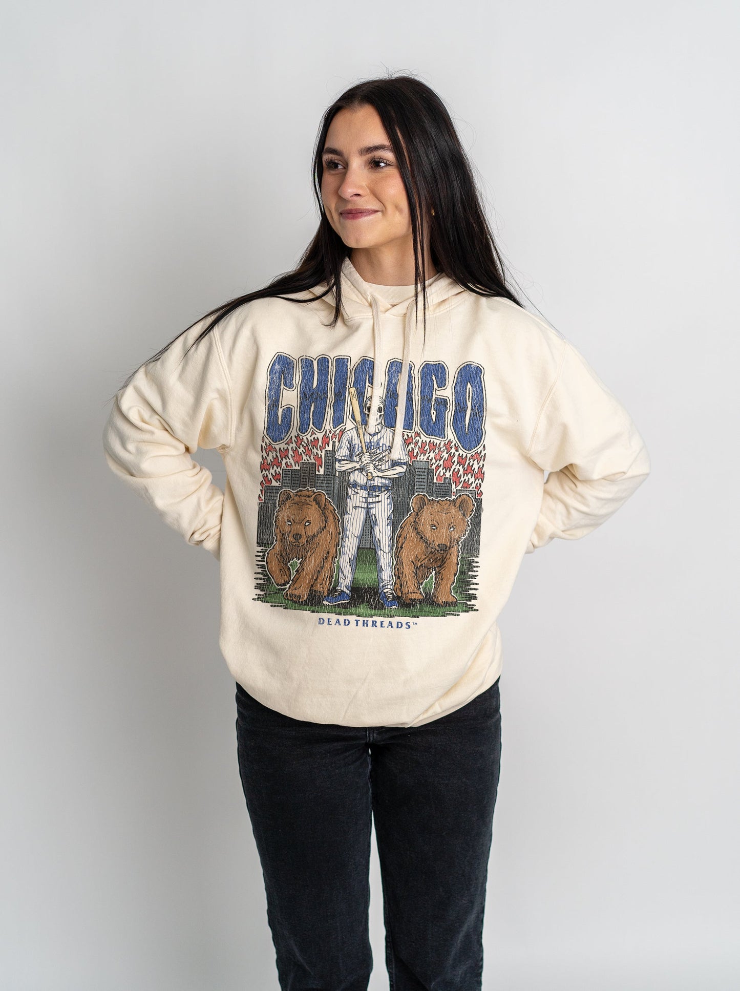 CHICAGO BASEBALL - LIGHTWEIGHT HOODIE – Lightweight – Dead Threads Apparel