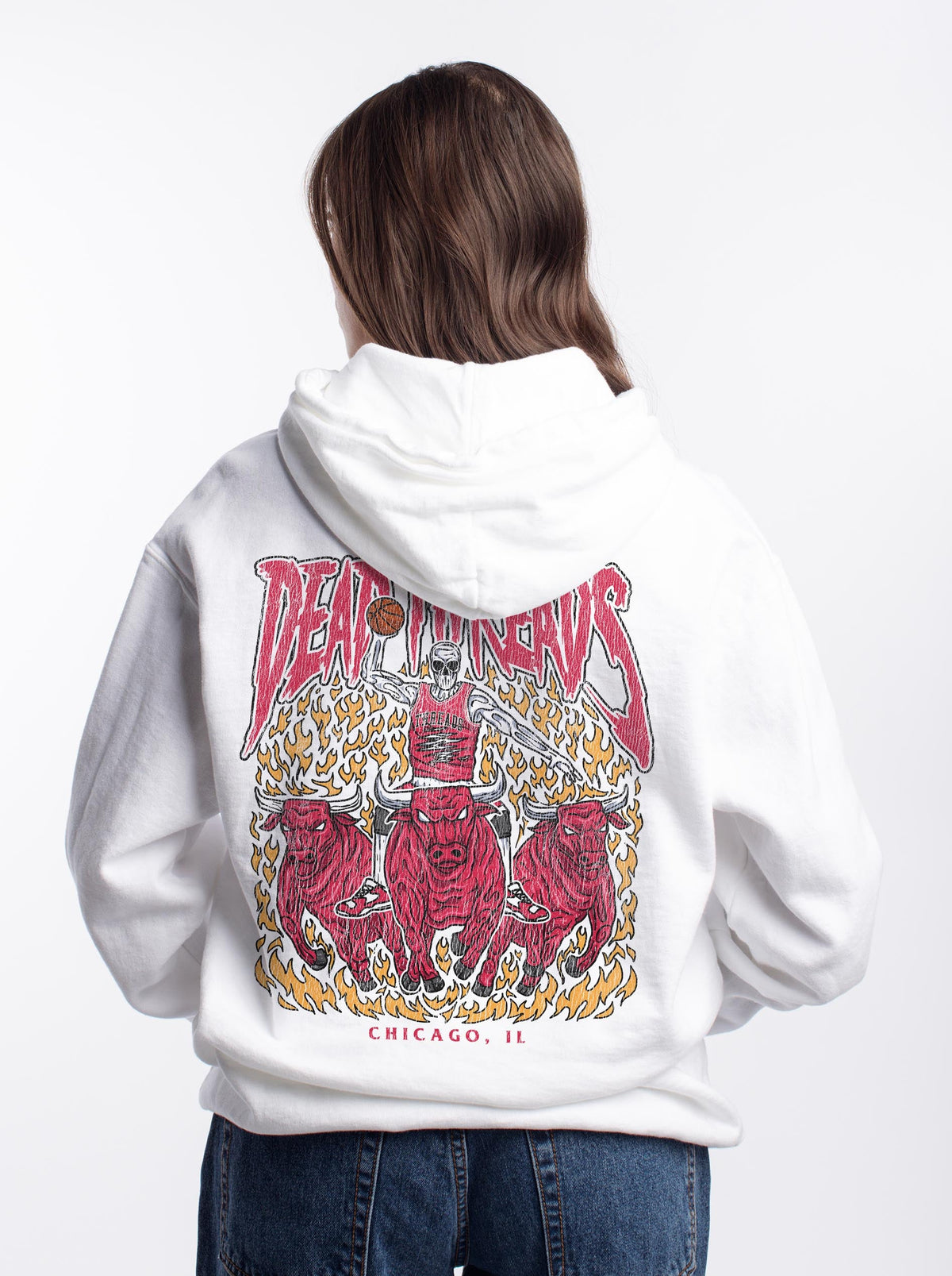 CHICAGO BASKETBALL - “DT ESSENTIAL" HOODIE – Hoodie – Dead Threads Apparel