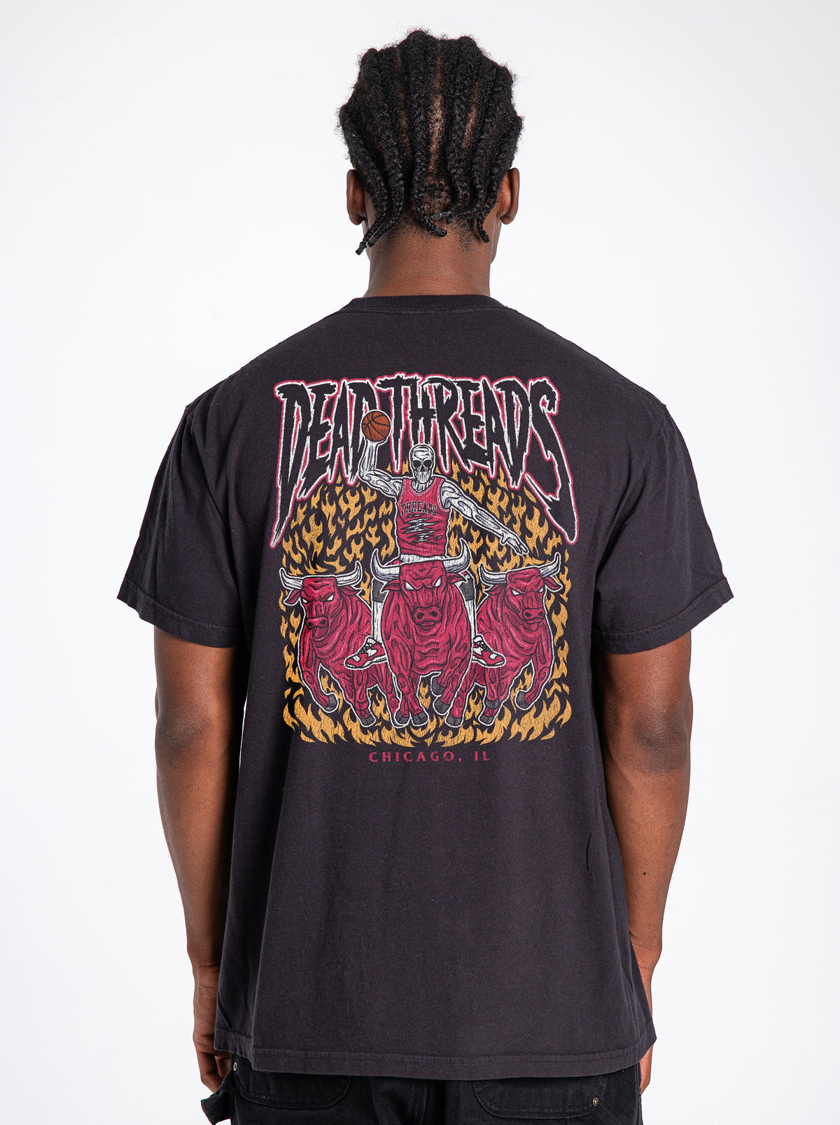 CHICAGO BASKETBALL - “DT ESSENTIAL" PREMIUM T-SHIRT – T-Shirt – Dead Threads Apparel