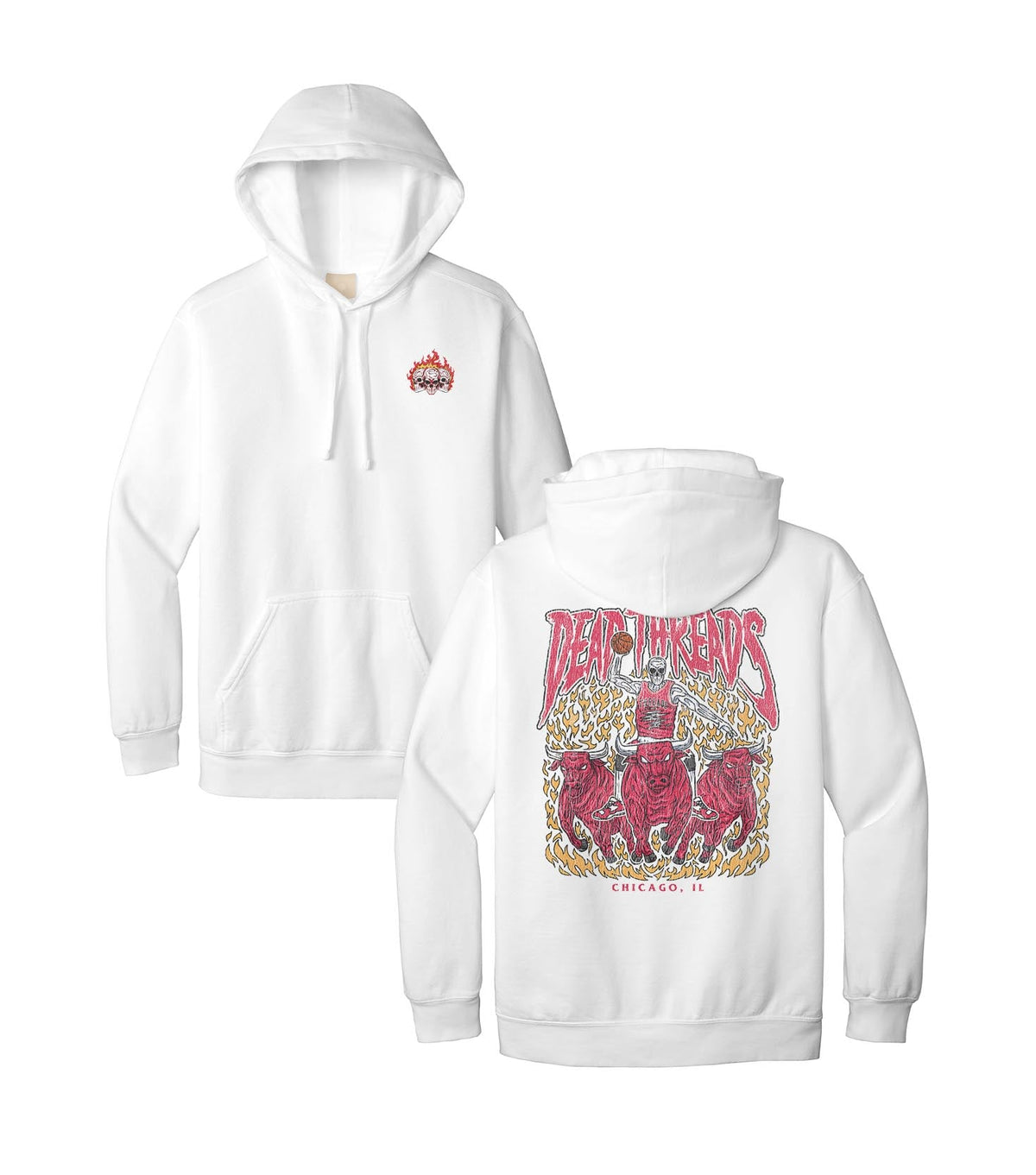 CHICAGO BASKETBALL - HOODIE – Hoodie – Dead Threads Apparel