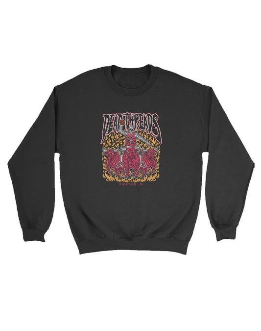 CHICAGO BASKETBALL - KIDS CREWNECK SWEATSHIRT – Kids clothes – Dead Threads Apparel