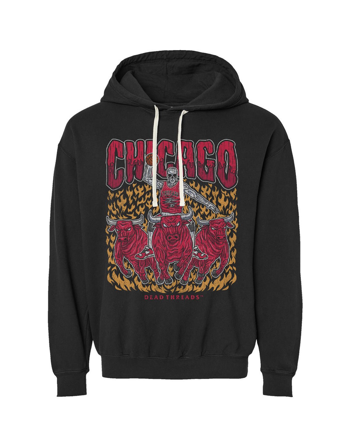 CHICAGO BASKETBALL - LIGHTWEIGHT HOODIE – Lightweight – Dead Threads Apparel