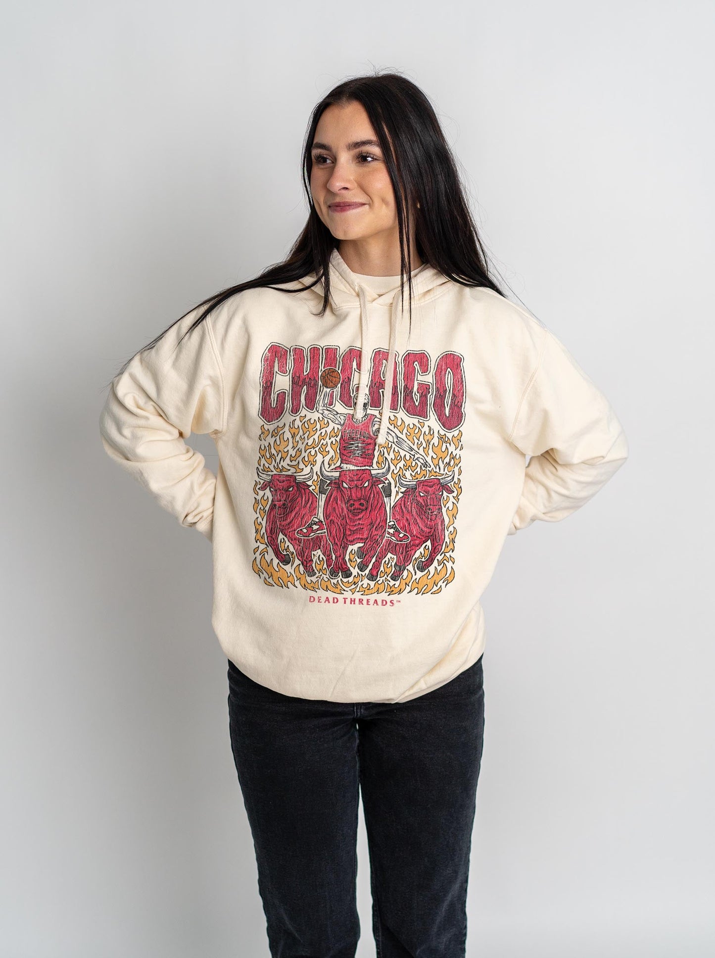 CHICAGO BASKETBALL - LIGHTWEIGHT HOODIE – Lightweight – Dead Threads Apparel