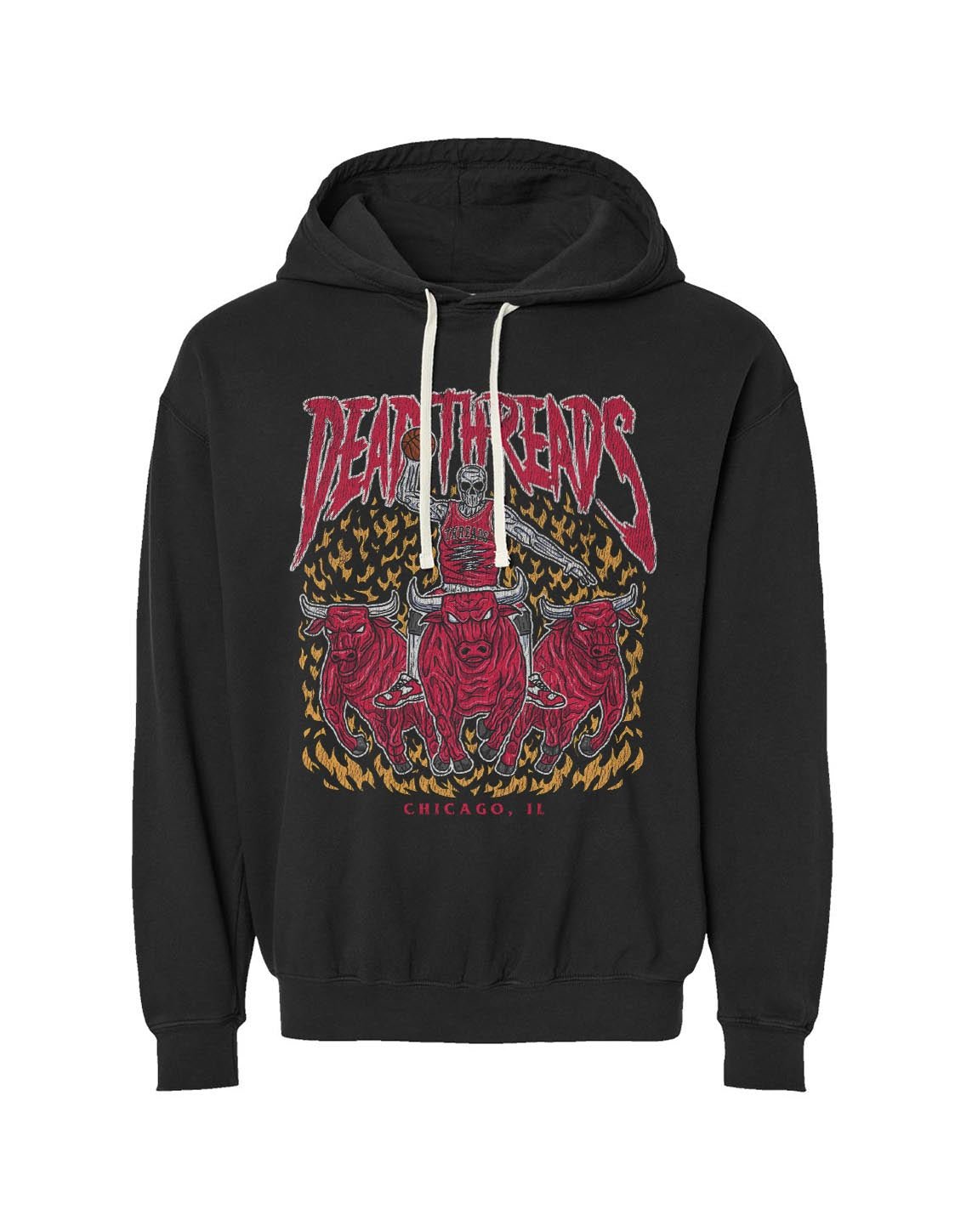 CHICAGO BASKETBALL - LIGHTWEIGHT HOODIE – Lightweight – Dead Threads Apparel