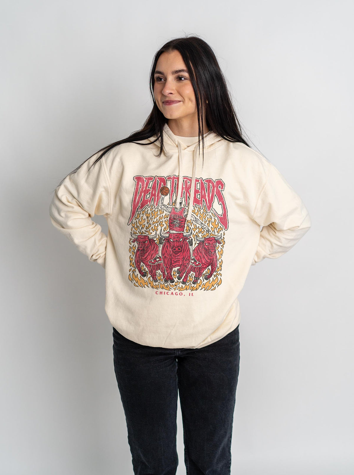 CHICAGO BASKETBALL - LIGHTWEIGHT HOODIE – Lightweight – Dead Threads Apparel
