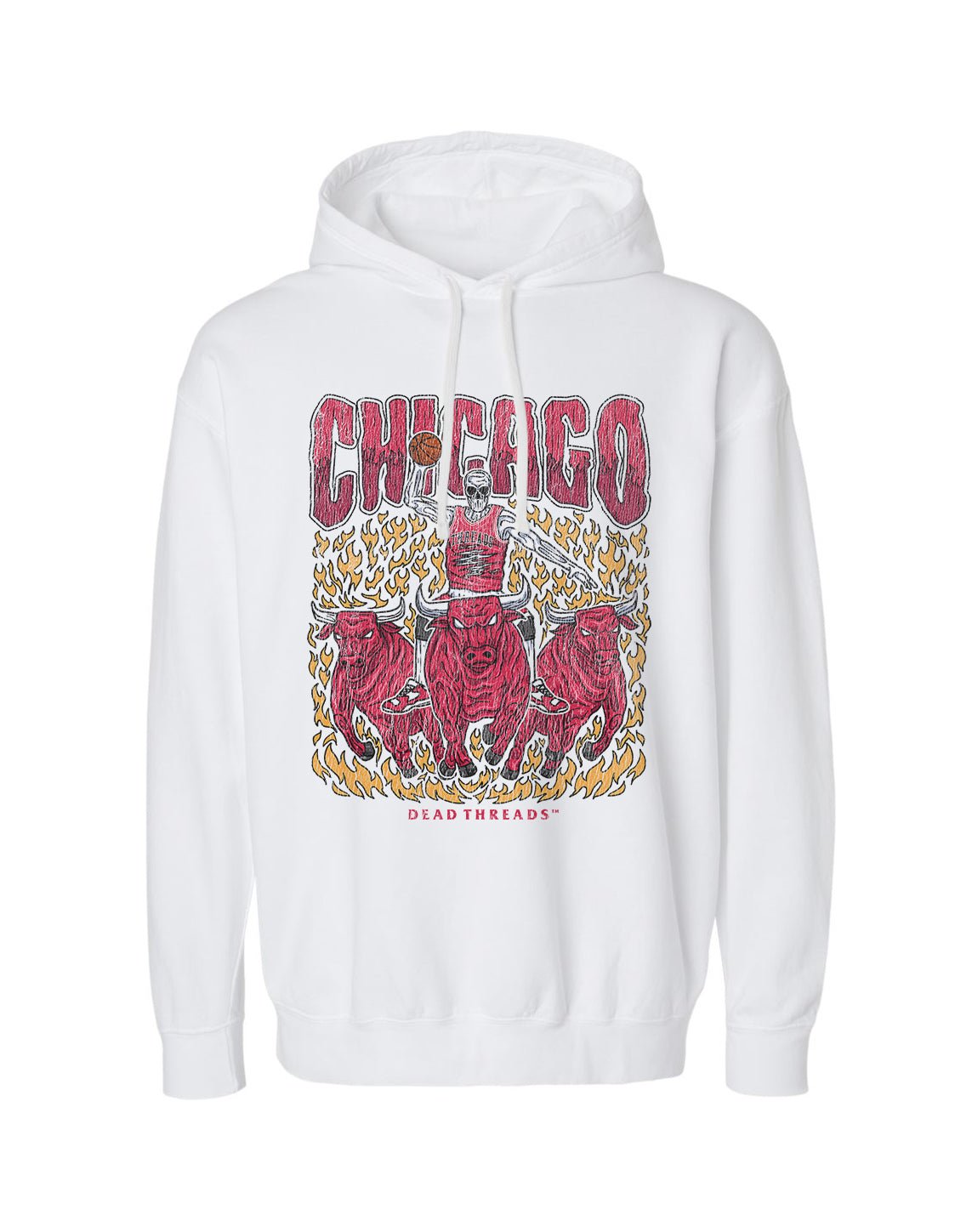 CHICAGO BASKETBALL - LIGHTWEIGHT HOODIE – Lightweight – Dead Threads Apparel