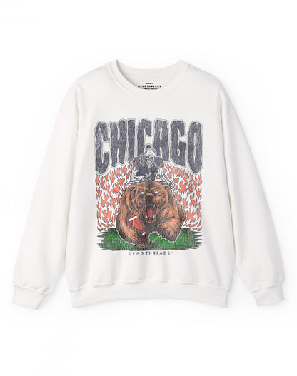 CHICAGO FOOTBALL v1 CREWNECK SWEATSHIRT – Sweatshirt – Dead Threads Apparel