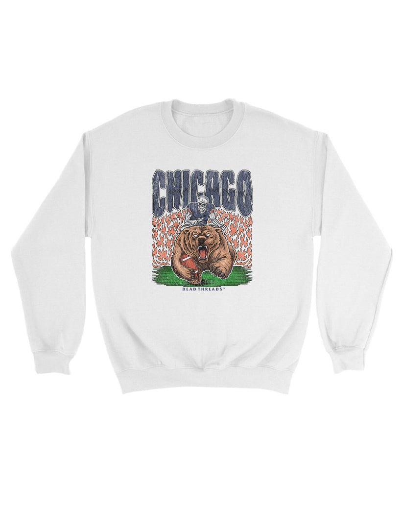 CHICAGO FOOTBALL v1 KIDS CREWNECK SWEATSHIRT – Kids clothes – Dead Threads Apparel