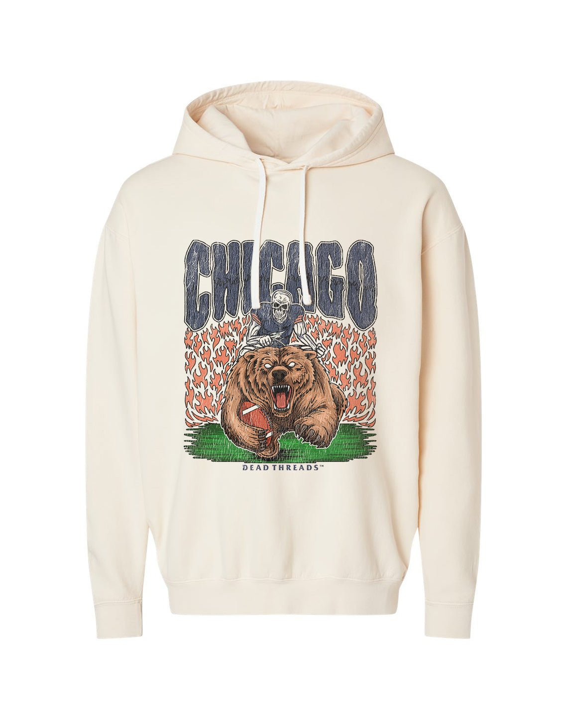 CHICAGO FOOTBALL v1 - LIGHTWEIGHT HOODIE – Lightweight – Dead Threads Apparel