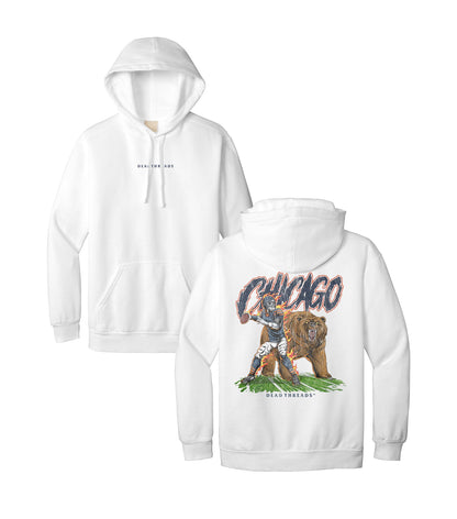 CHICAGO FOOTBALL v2 - “DT ESSENTIAL" HOODIE – Hoodie – Dead Threads Apparel