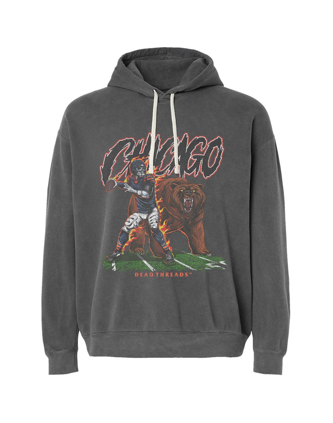 CHICAGO FOOTBALL v2 - LIGHTWEIGHT HOODIE – Lightweight – Dead Threads Apparel