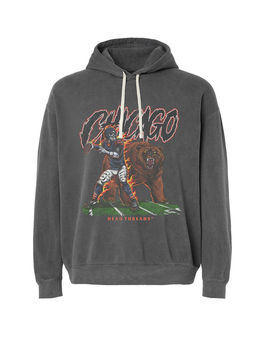 CHICAGO FOOTBALL v2 - LIGHTWEIGHT HOODIE – Lightweight – Dead Threads Apparel