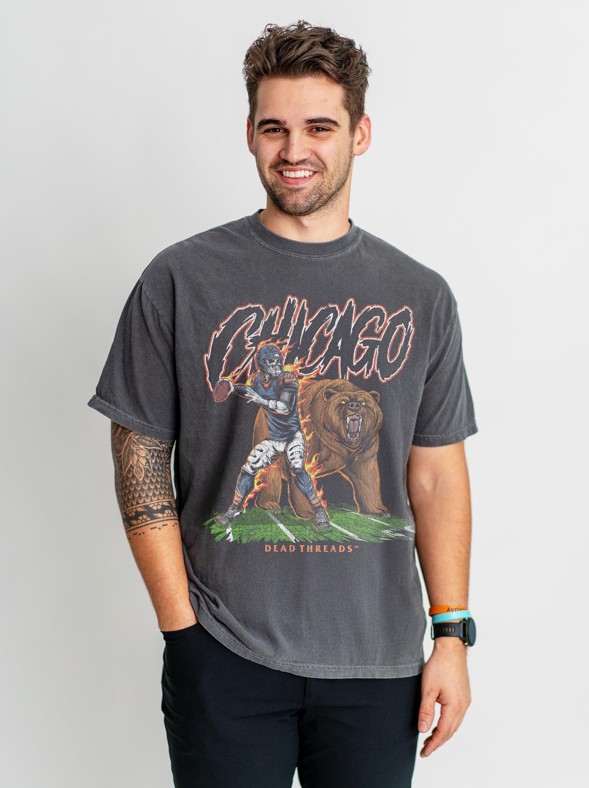CHICAGO FOOTBALL v2 – T-Shirt – Dead Threads Apparel