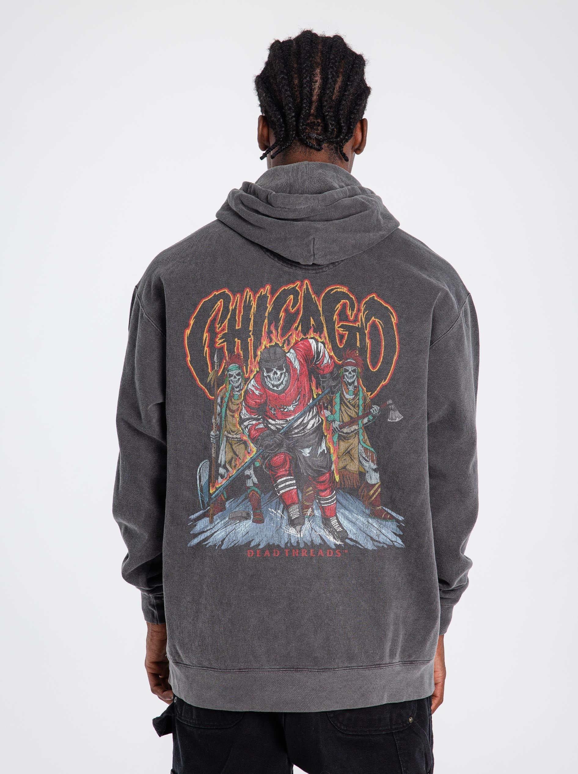 CHICAGO HOCKEY - HOODIE – Hoodie – Dead Threads Apparel