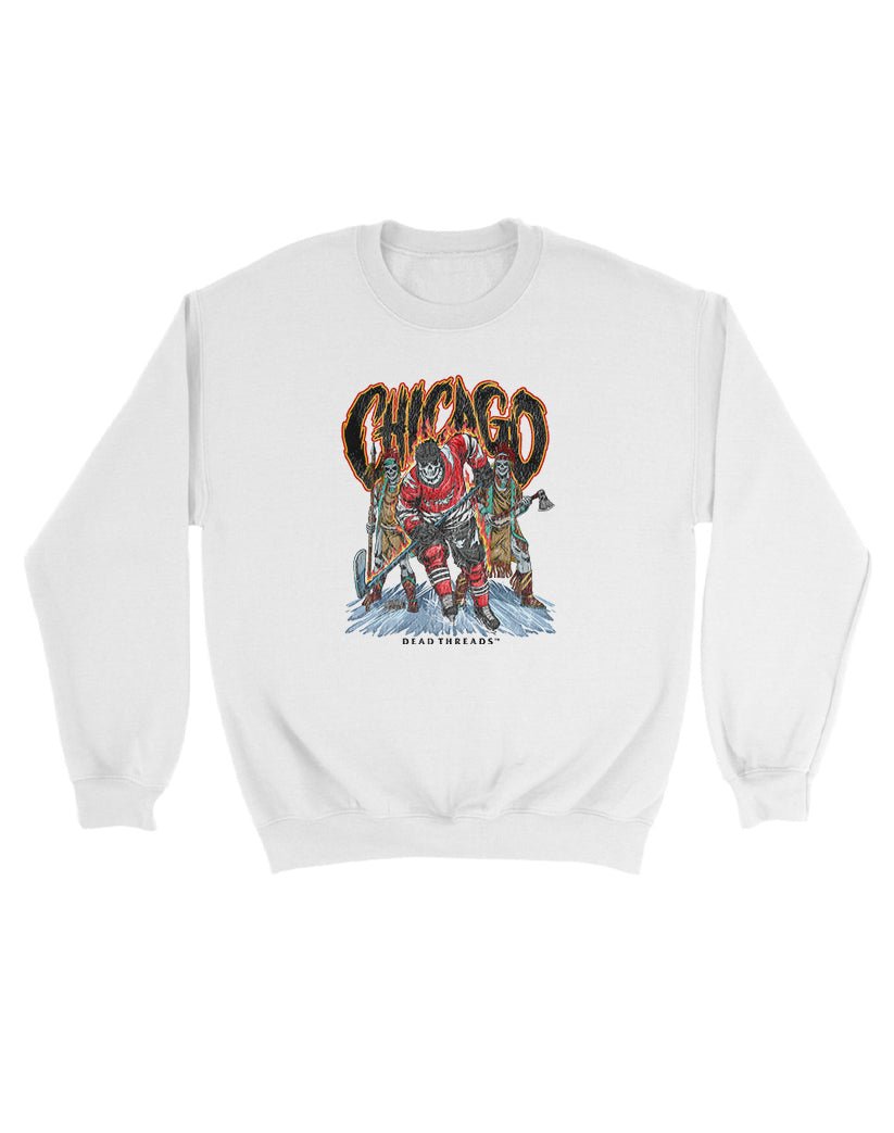 CHICAGO HOCKEY KIDS CREWNECK SWEATSHIRT – Kids clothes – Dead Threads Apparel
