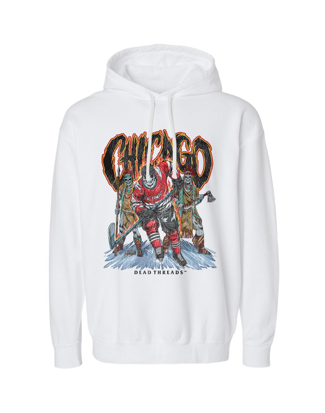 CHICAGO HOCKEY - LIGHTWEIGHT HOODIE – Lightweight – Dead Threads Apparel