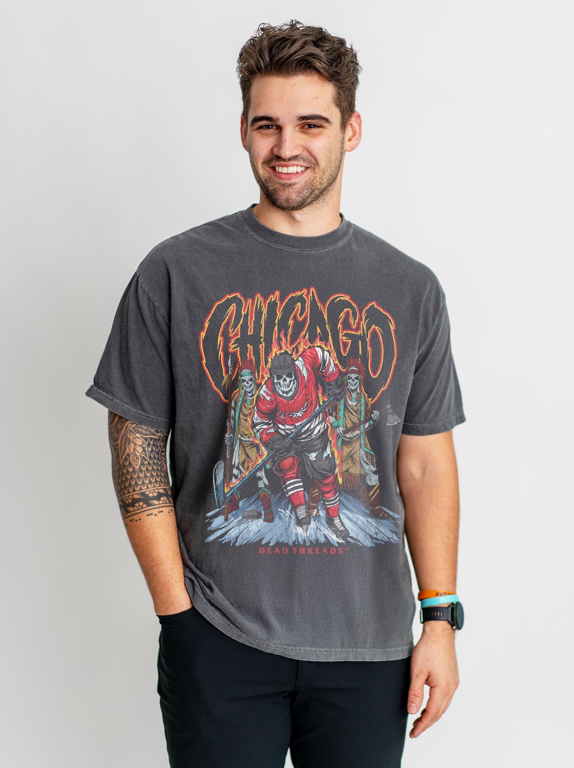 CHICAGO HOCKEY – T-Shirt – Dead Threads Apparel